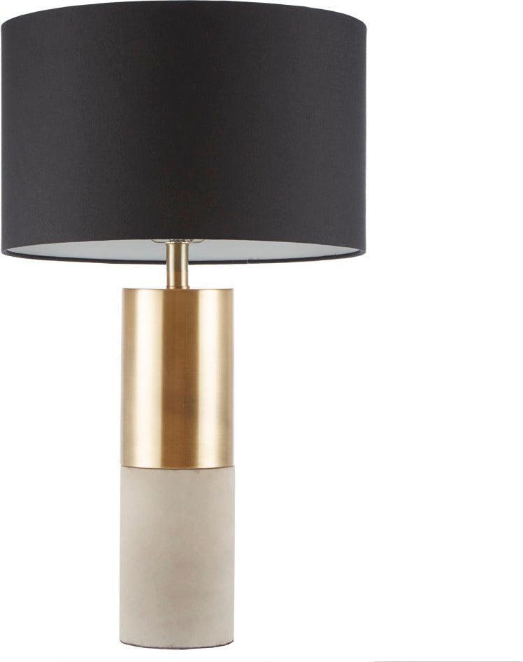 Olliix.com Table Lamps - Fulton Table Lamp Gold & Black