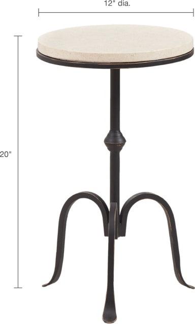 Olliix.com Side & End Tables - Gaberial Accent Table Black