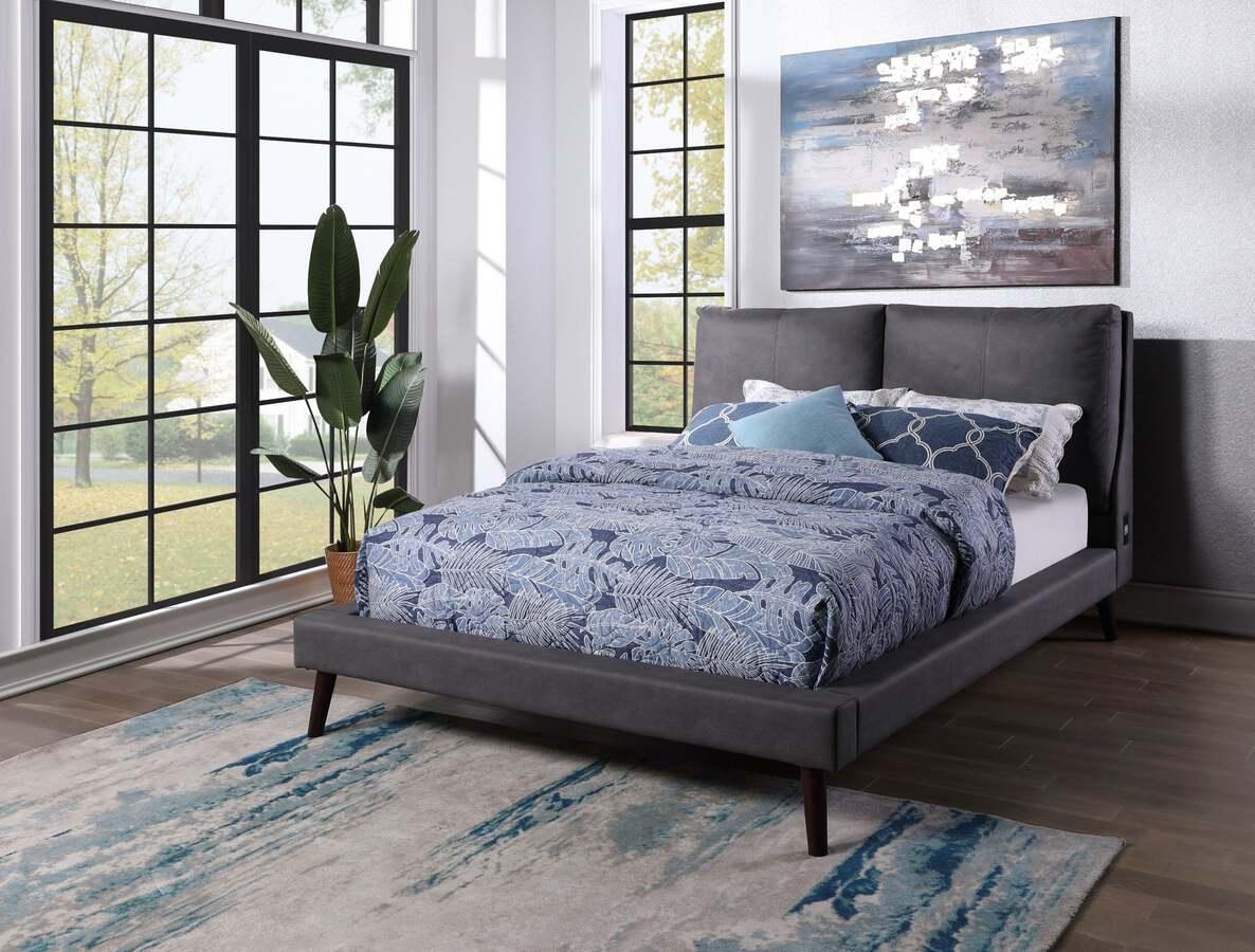 Alpine Furniture Beds - Gabriela Full Platform Bed