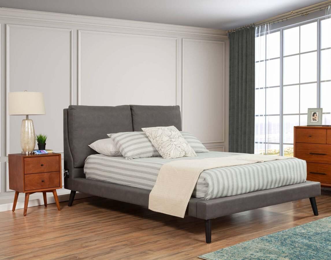 Alpine Furniture Beds - Gabriela Full Platform Bed