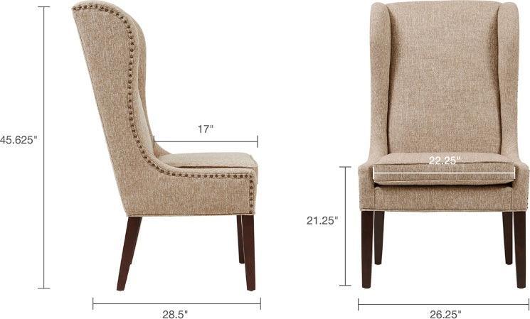 Olliix.com Dining Chairs - Garbo Captains Dining Chair Beige