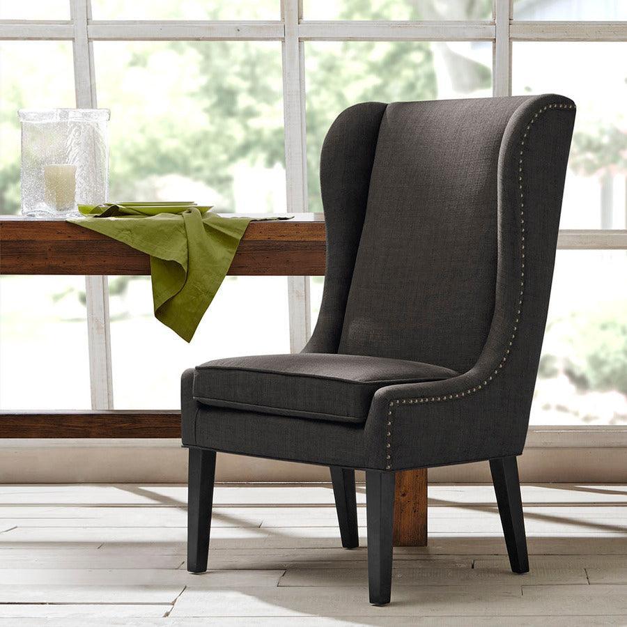 Olliix.com Dining Chairs - Garbo Captains Dining Chair Charcoal