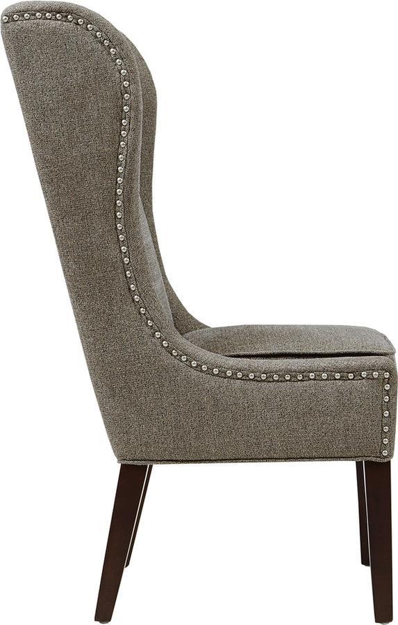 Olliix.com Dining Chairs - Garbo Modern Captains Dining Chair 26.25W x 28.5D x 45.625H" Gray