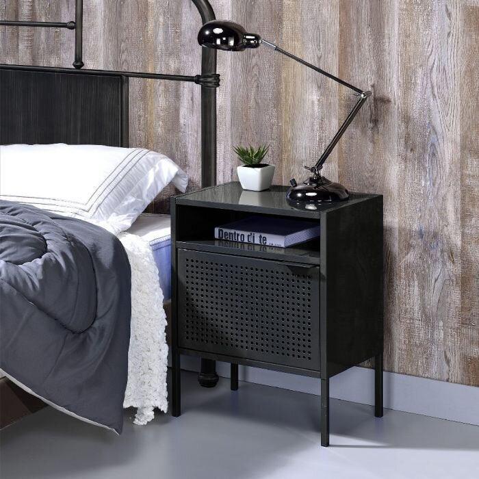 Elements Nightstands & Side Tables - Gemma Nightstand Black