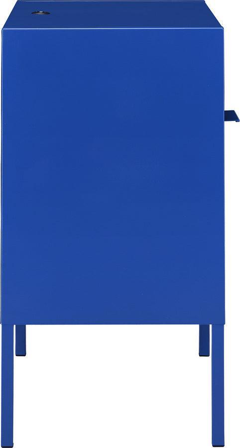 Elements Nightstands & Side Tables - Gemma Nightstand with USB Port in Blue