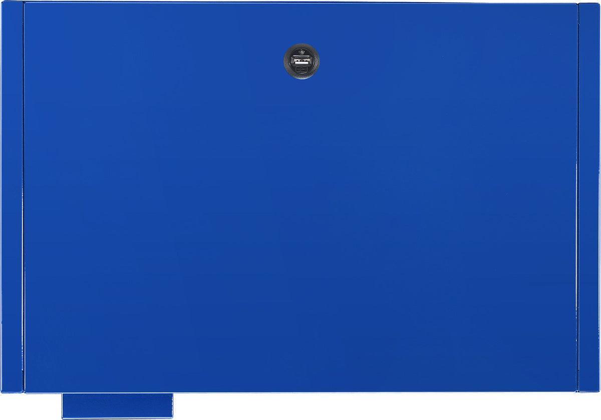 Elements Nightstands & Side Tables - Gemma Nightstand with USB Port in Blue