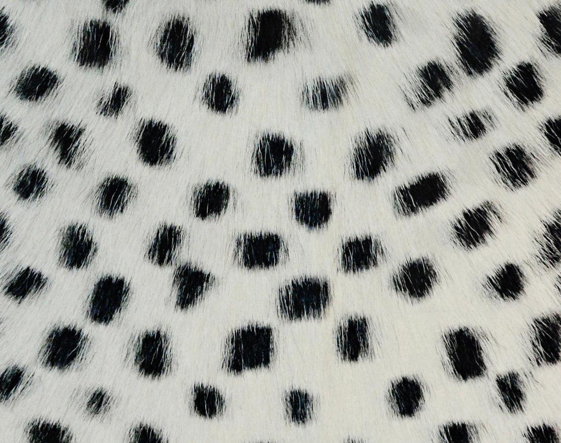 Tov Furniture Pillows & Throws - Genuine Goatskin 16" Pillow White Leopard