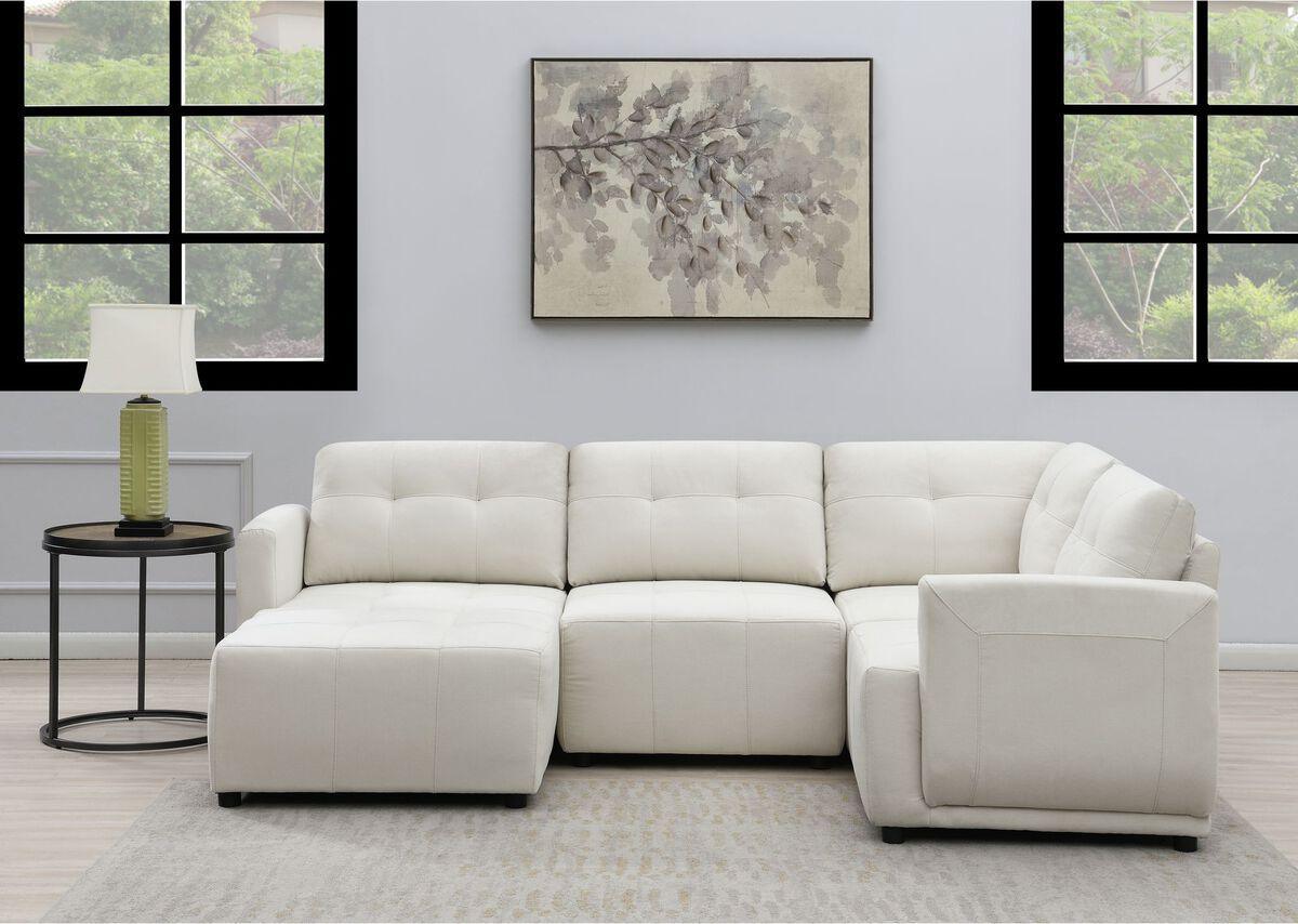 Elements Sectional Sofas - Gianni Modular Sectional Corner in Natural