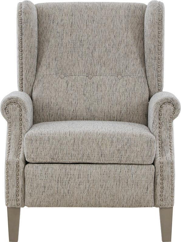 Olliix.com Recliners - Giselle Push Back Recliner Gray Multi