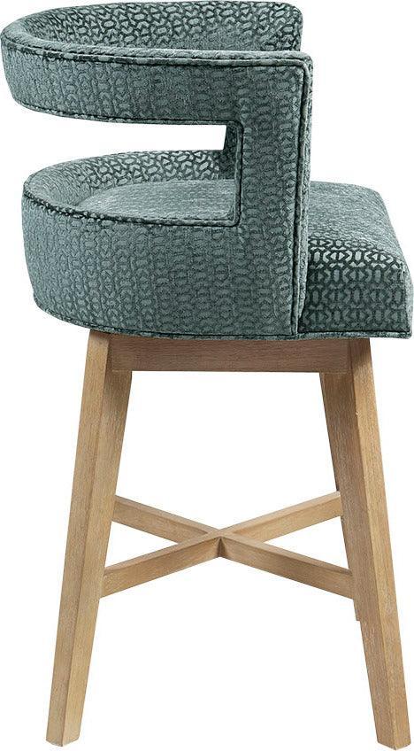 Olliix.com Barstools - Glenwood Swivel Counter Stool Blue