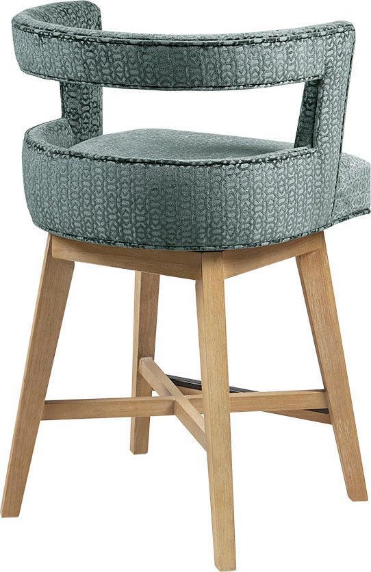 Olliix.com Barstools - Glenwood Swivel Counter Stool Blue