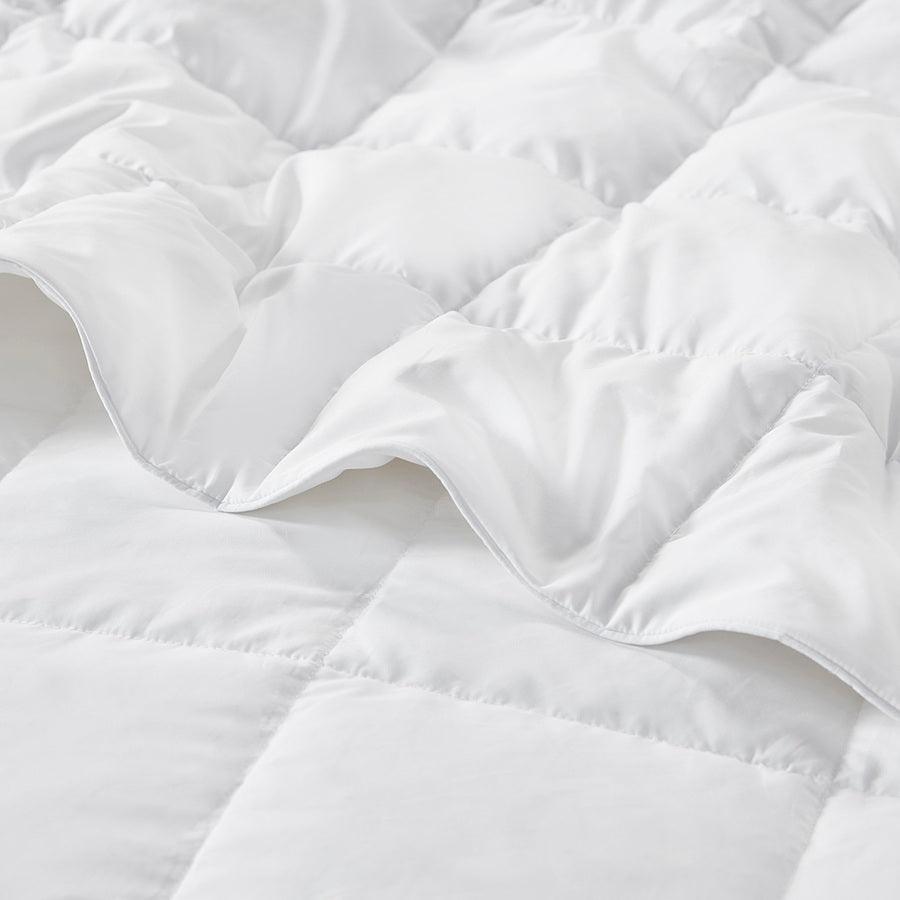 White feather blanket deals