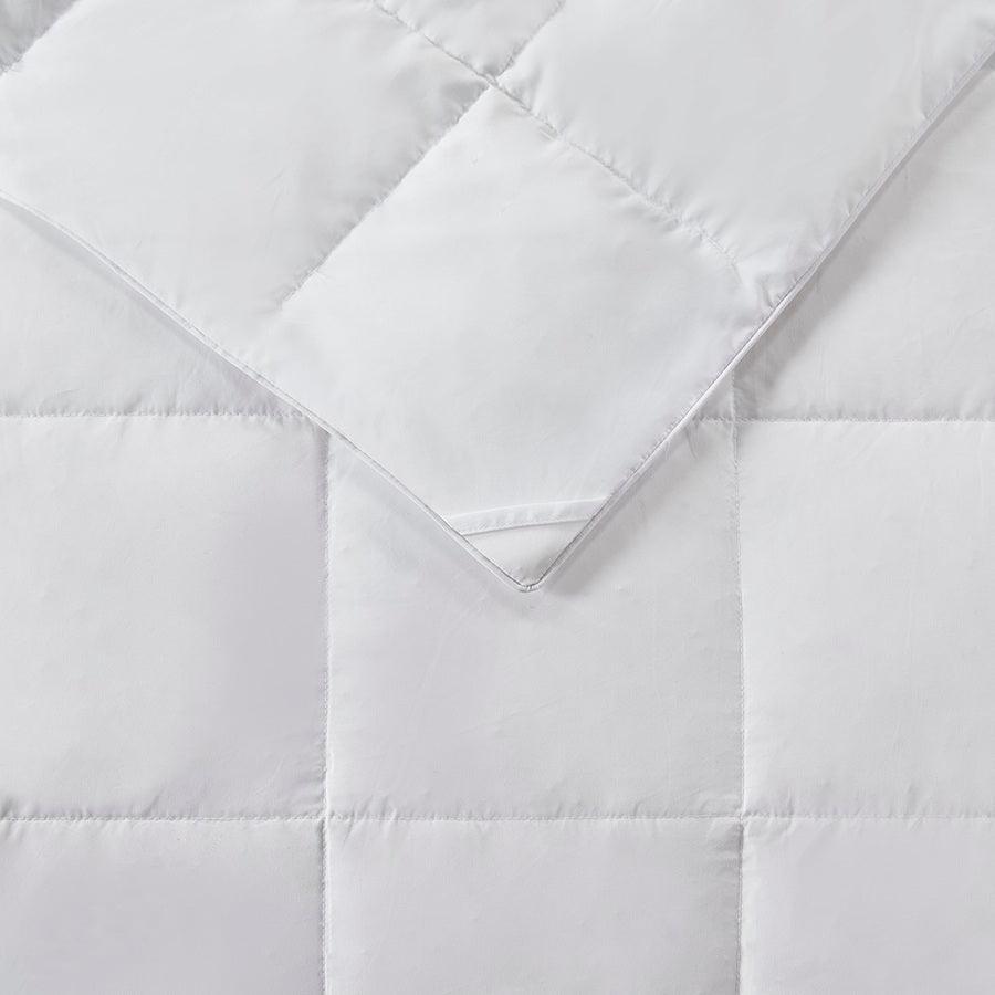 Olliix.com Comforters & Blankets - Goose Feather and Down Filling All Seasons Blanket White TN51-0487