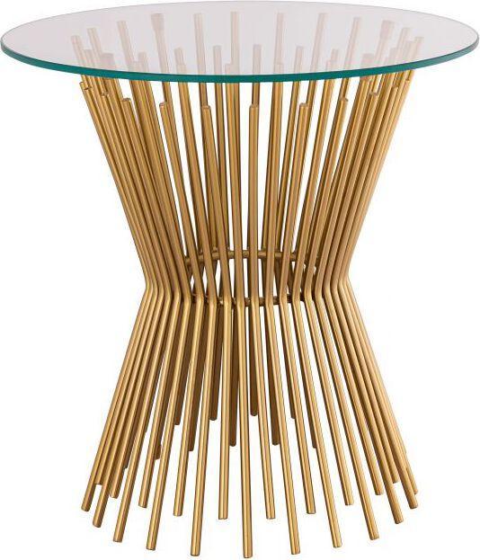 Tov Furniture Side & End Tables - Grace Glass Side Table