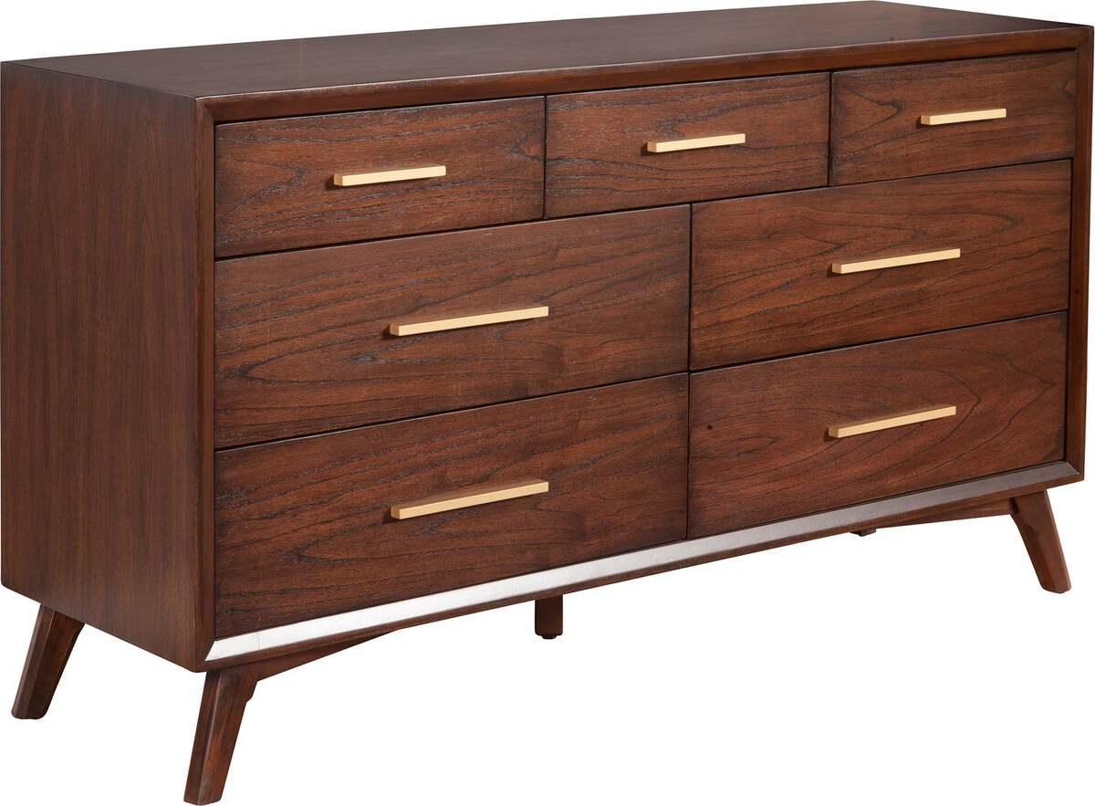 Alpine Furniture Dressers - Gramercy 7 Drawer Dresser