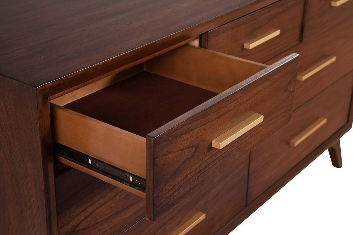 Alpine Furniture Dressers - Gramercy 7 Drawer Dresser