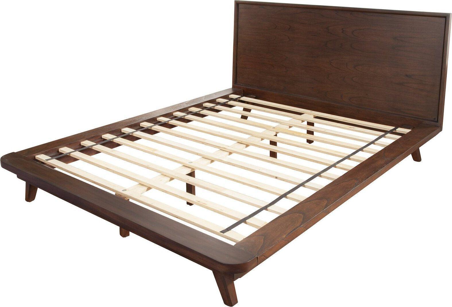 Alpine Furniture Beds - Gramercy California King Platform Bed Walnut