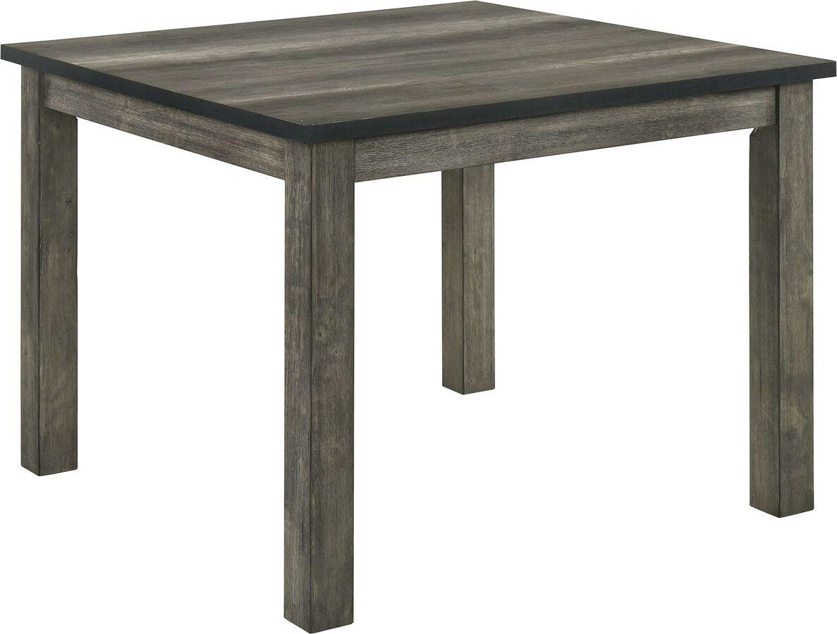 Elements Bar Tables - Grayson Counter Height Table in Grey Grey Oak