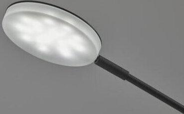 Adesso Floor Lamps - Grover LED Floor Lamp Black