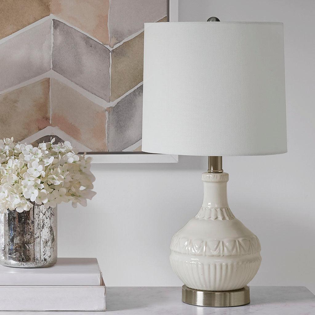 Olliix.com Table Lamps - Gypsy Table Lamp White