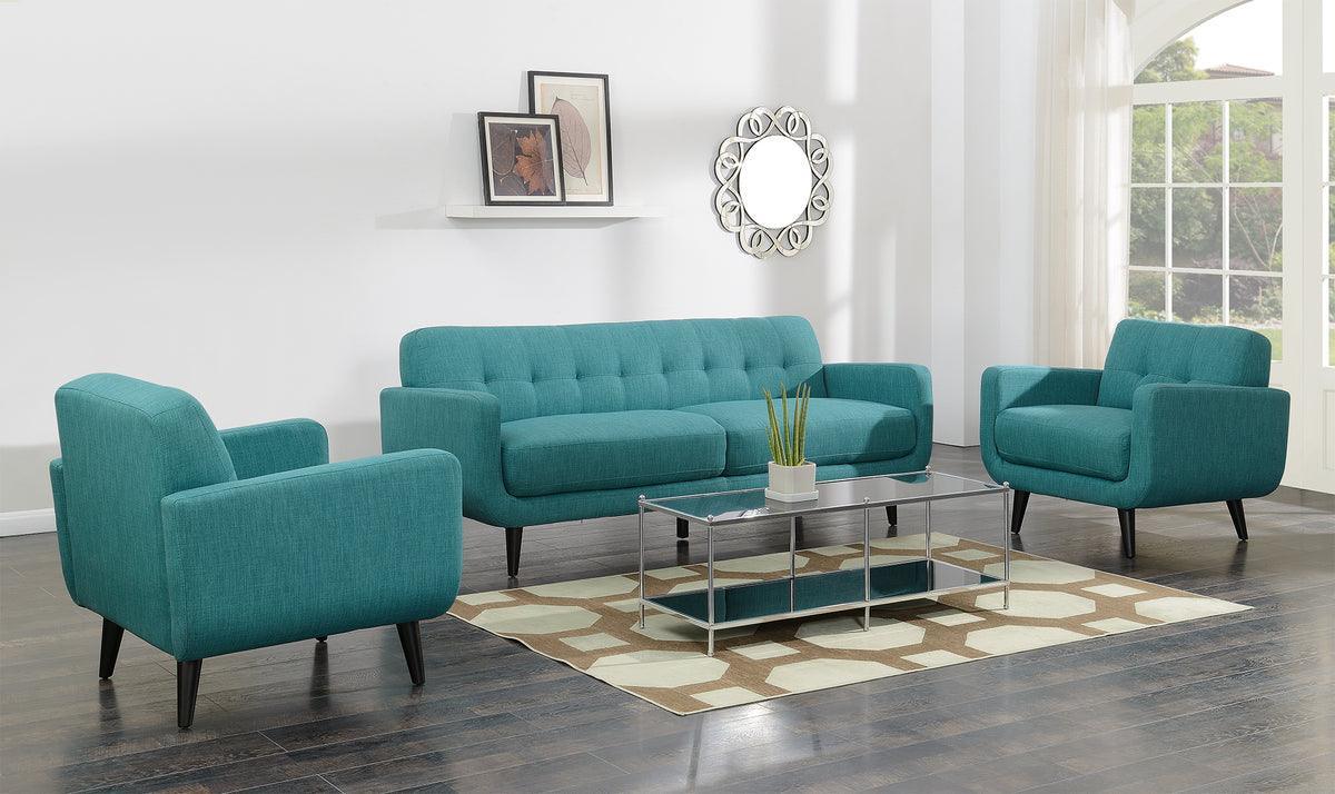 Elements Accent Chairs - Hailey Chair Teal