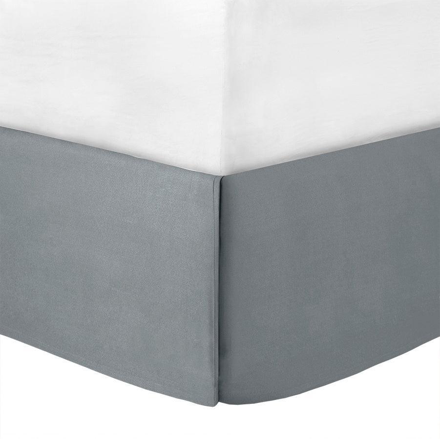 Olliix.com Comforters & Blankets - Hallie Modern 6 Piece Cotton Comforter Set Gray Full