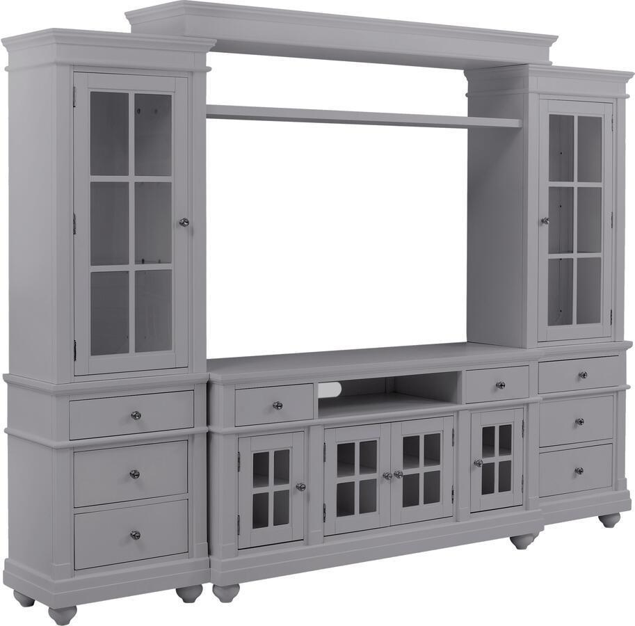 Tov Furniture TV & Media Units - Hampton Gray Entertainment Center