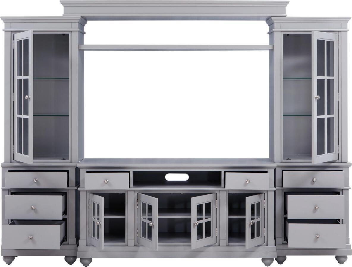 Tov Furniture TV & Media Units - Hampton Gray Entertainment Center