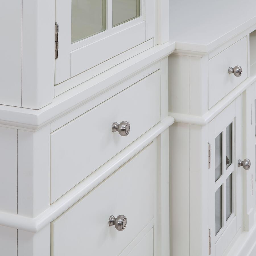 Shop Hampton White Entertainment Center TV Media Units CasaOne