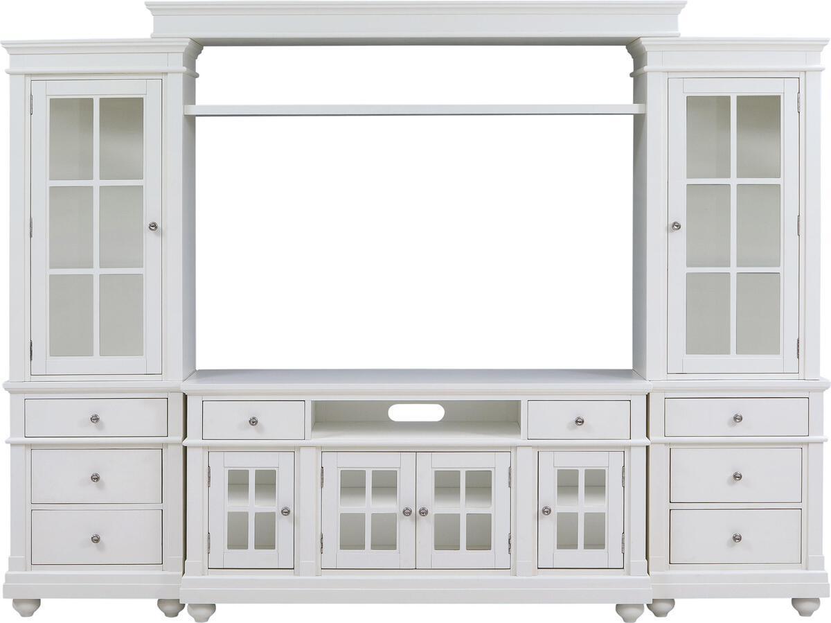 Tov Furniture TV & Media Units - Hampton White Entertainment Center