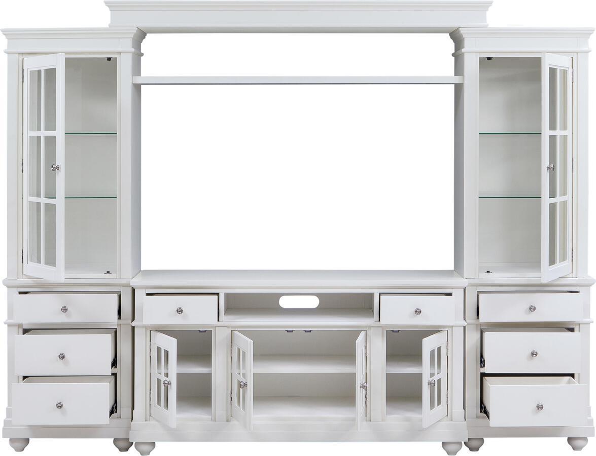 Tov Furniture TV & Media Units - Hampton White Entertainment Center