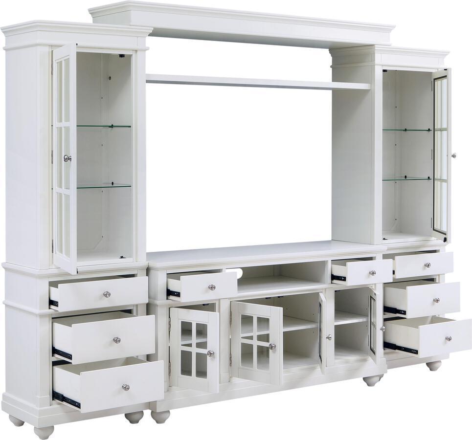 Tov Furniture TV & Media Units - Hampton White Entertainment Center