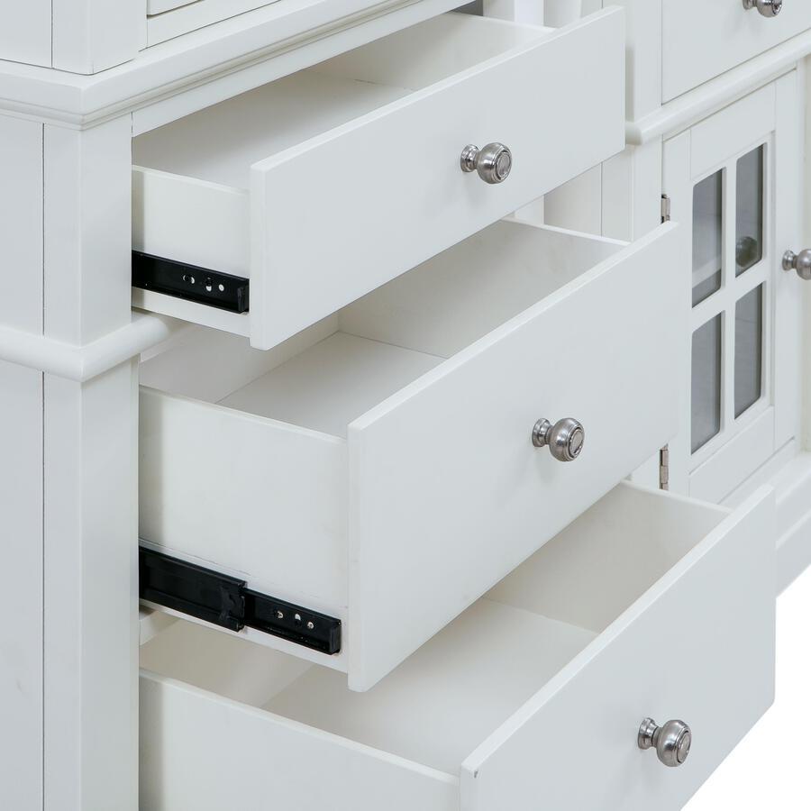Tov Furniture TV & Media Units - Hampton White Entertainment Center