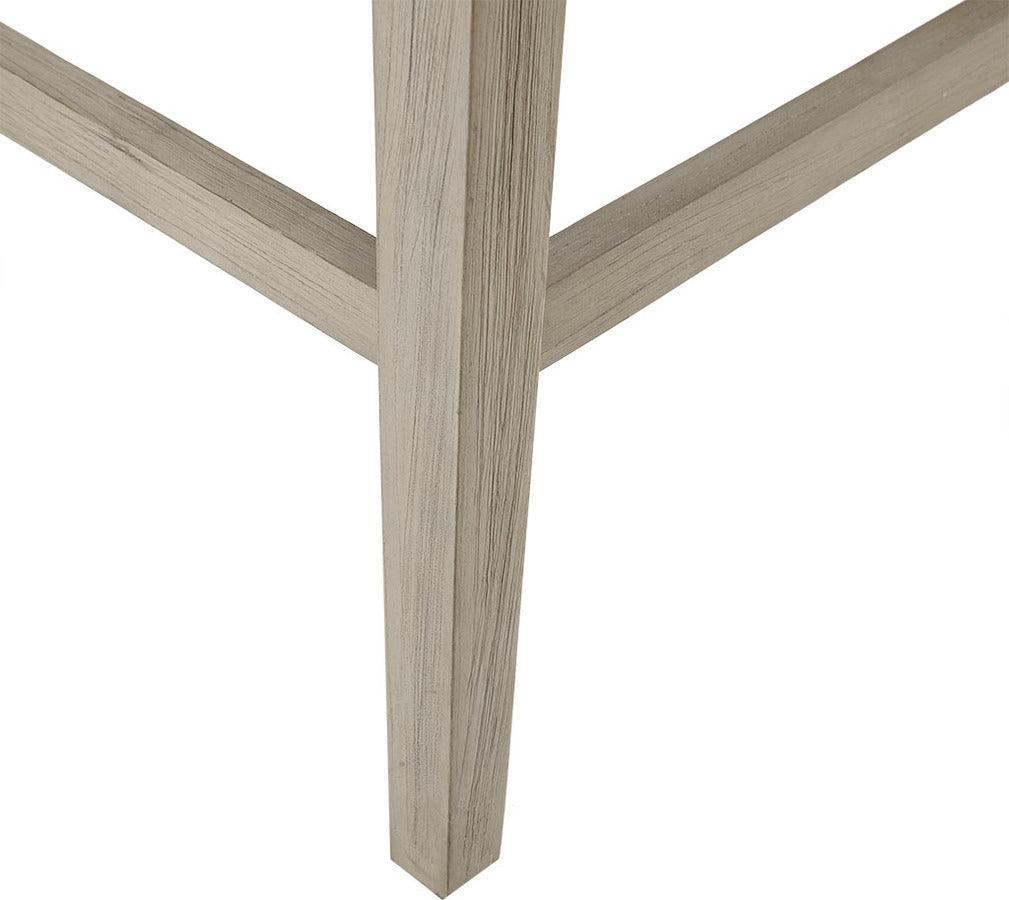 Olliix.com Barstools - Hancock High Wingback Button Tufted Upholstered 27" Swivel Counter Stool with Nailhead Accent Gray