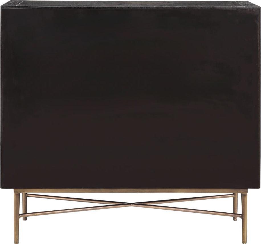 Olliix.com Buffets & Cabinets - Hanley 2 Doors Accent Cabinet Black