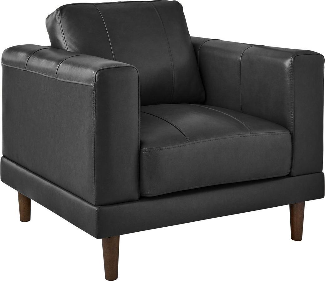 Elements Accent Chairs - Hanson Chair Fiero Charcoal