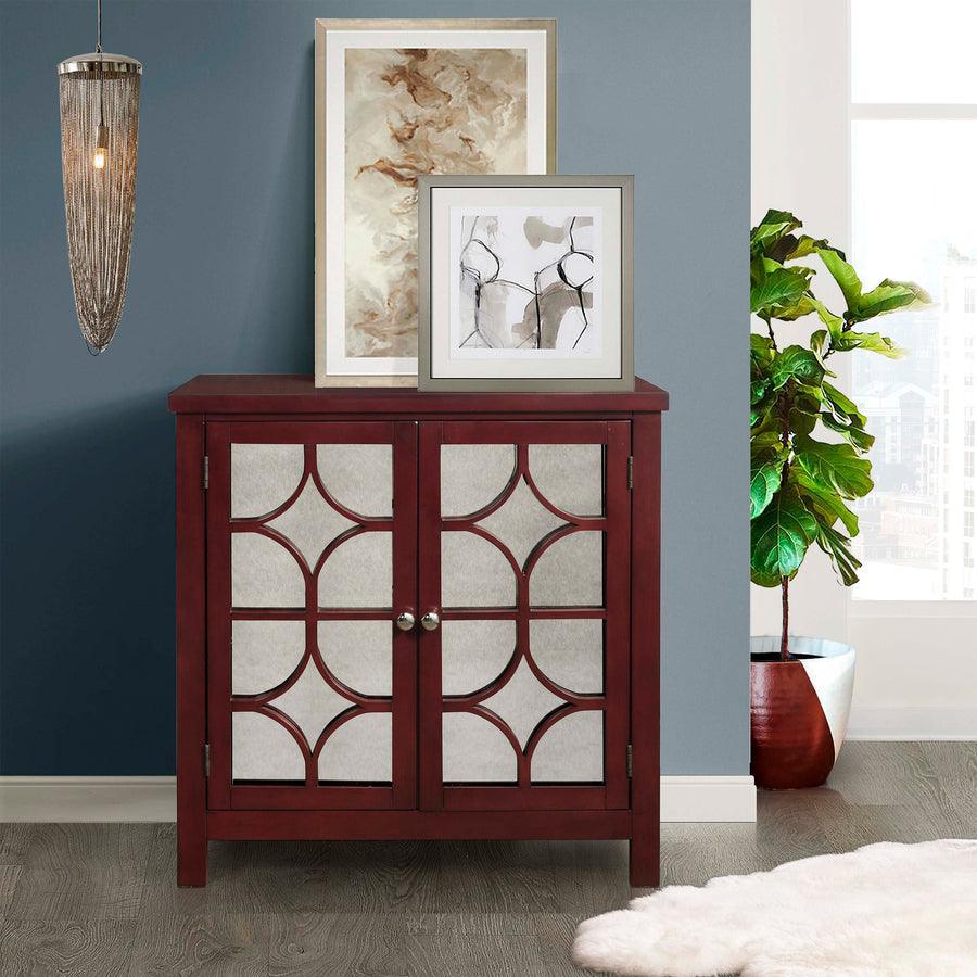 Elements Chest of Drawers - Harlow Accent Chest Antique Red