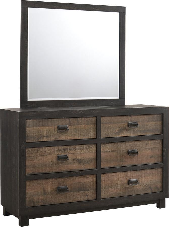Elements Bedroom Sets - Harrison King Panel 6Pc Bedroom Set