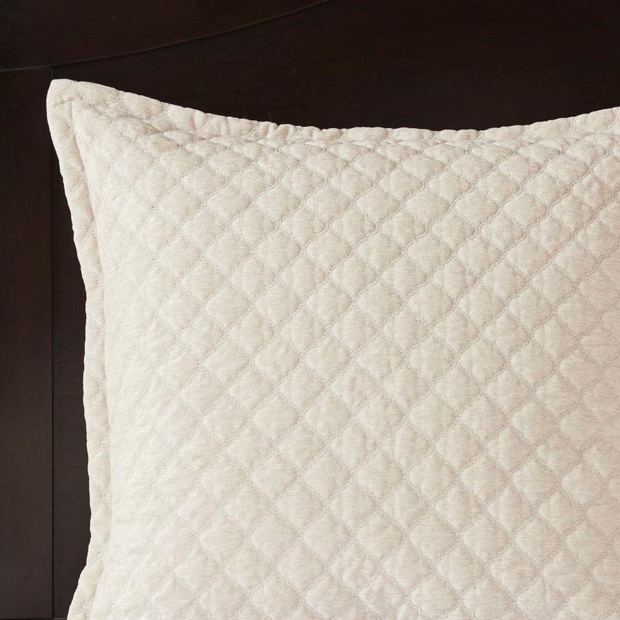 Olliix.com Comforters & Blankets - Haven Chenille Jacquard Comforter Set Blush