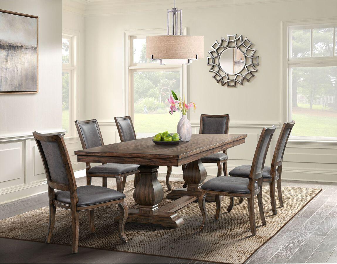 Elements Dining Sets - Hayward 7Pc Dining Set-Table And Six Chairs