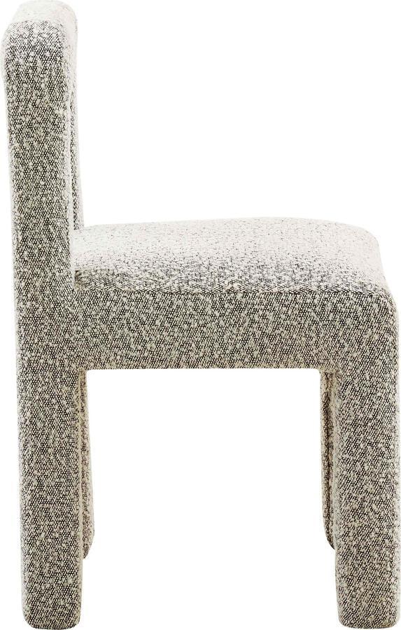 Tov Furniture Dining Chairs - Hazel Grey Boucle Dining Chair Grey