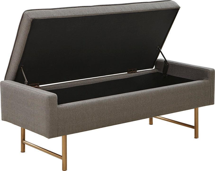 Olliix.com Benches - Heath Accent Bench Gray