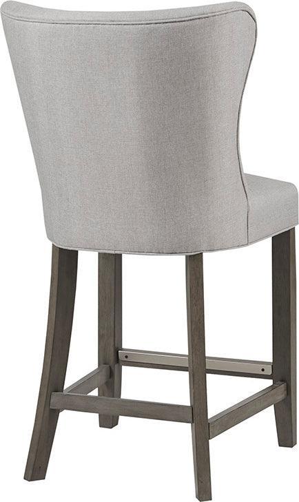 Olliix.com Barstools - Helena 25.5" Upholstered Counter Stool Cream