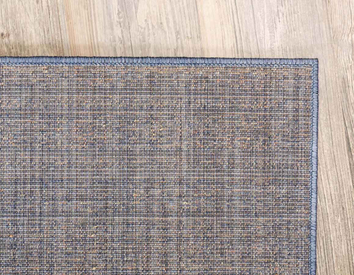 Unique Loom Indoor Rugs - Helios Bohemian 9x12 Rectangular Rug Navy Blue