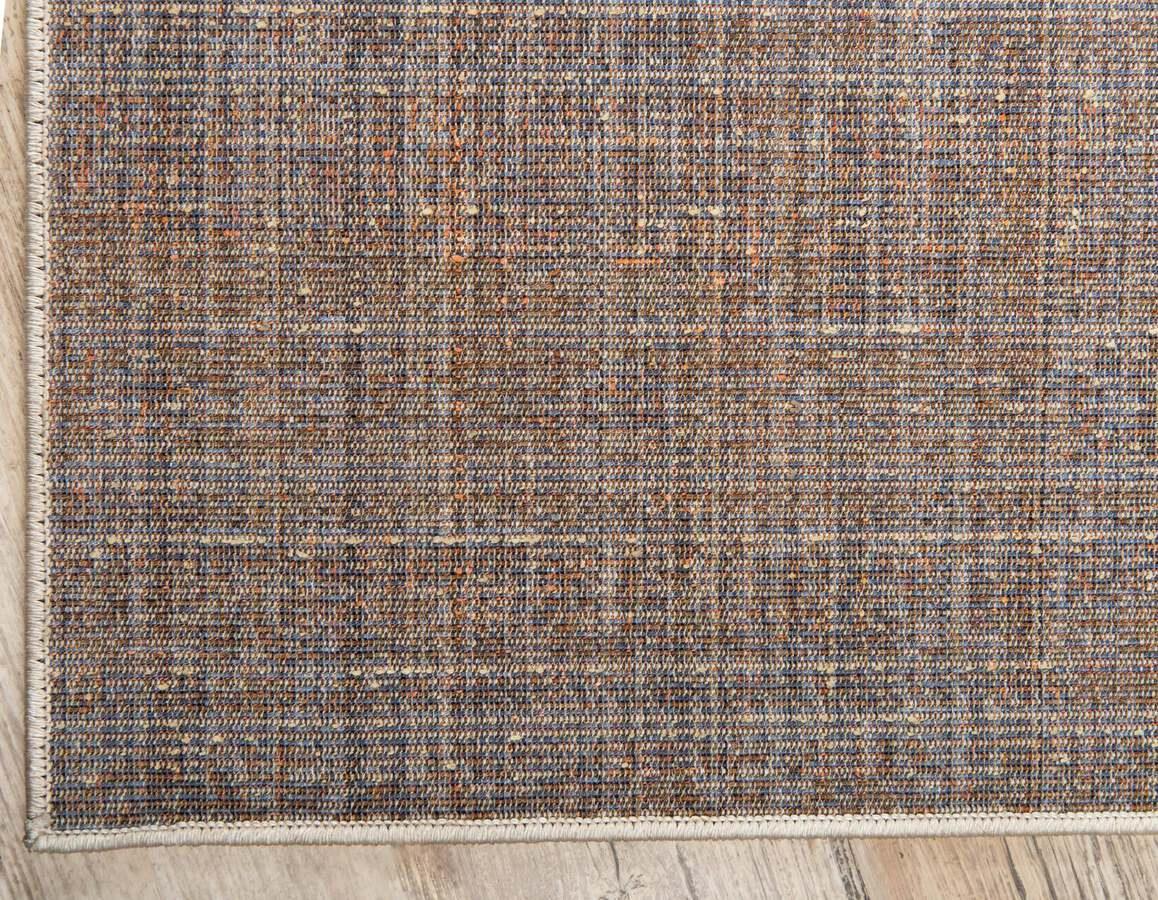 Unique Loom Indoor Rugs - Helios Bohemian 9x12 Rectangular Rug Orange