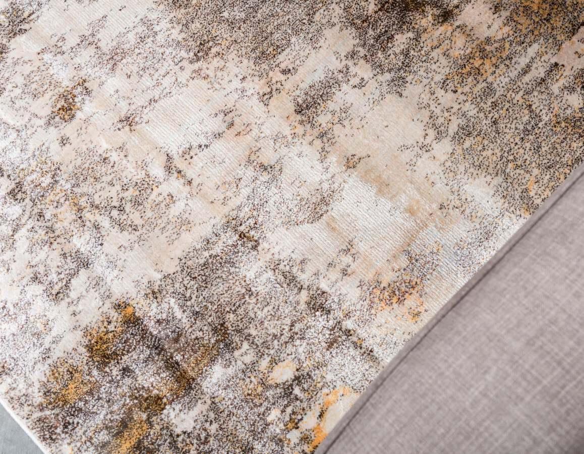 Unique Loom Indoor Rugs - Helios Eclectic 10x13 Rectangular Rug Beige