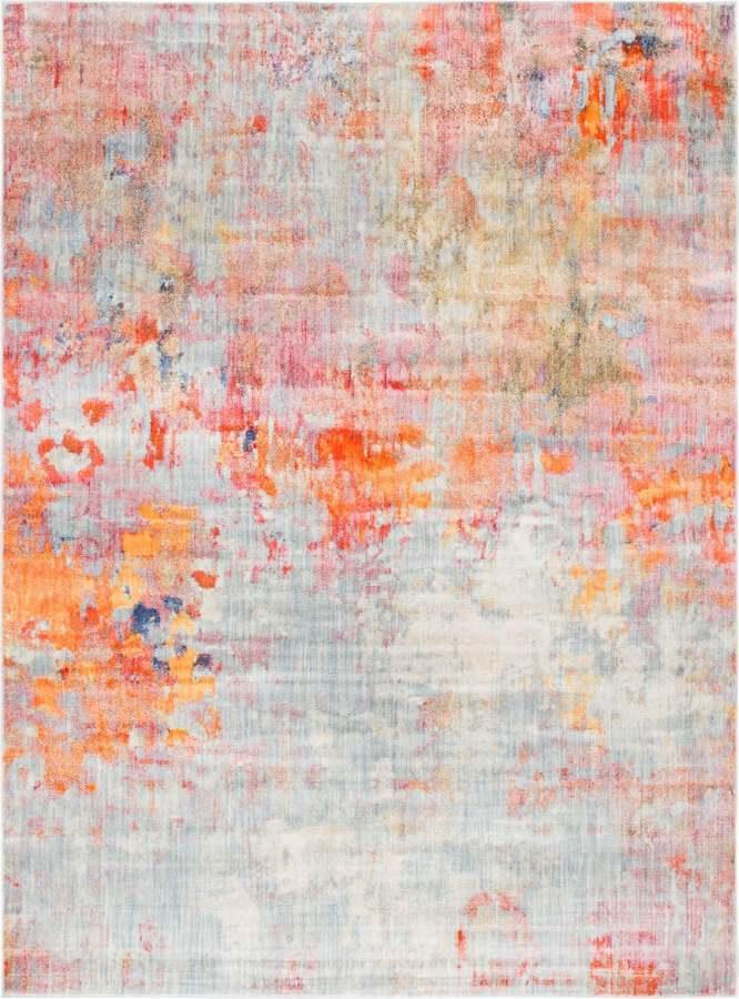 Unique Loom Indoor Rugs - Helios Eclectic 9x12 Rectangular Rug Multi