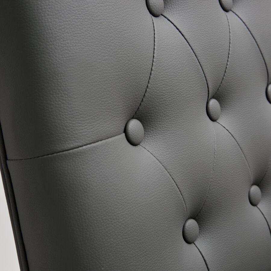 Tov Furniture Barstools - Helsinki Counter Stool Stainless Steel & Gray ( Set of 2 )