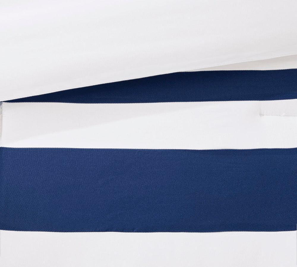 Olliix.com Comforters & Blankets - Heritage Full/Queen 8 Piece Hotel Comforter and Coverlet Set Collection Navy