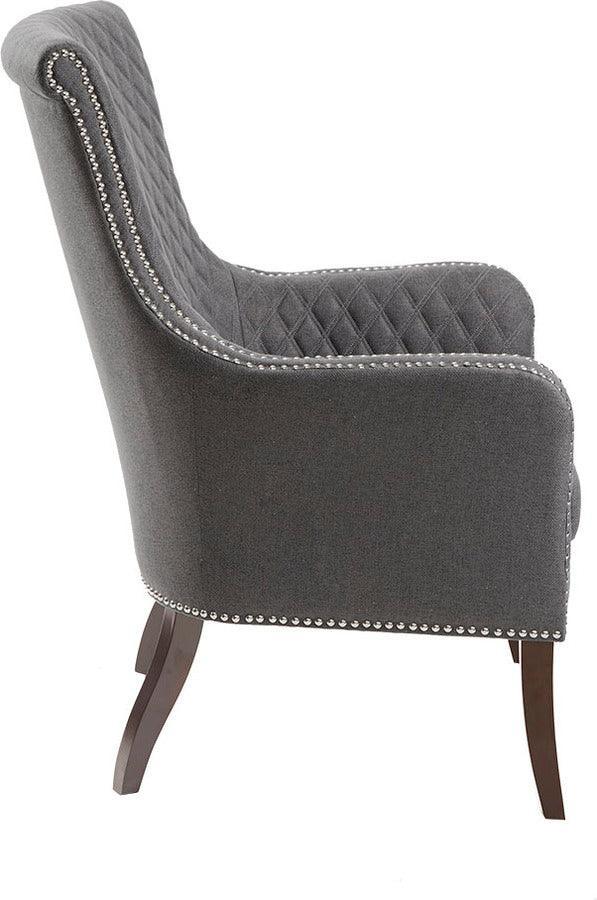Olliix.com Accent Chairs - Heston Accent Chair Gray